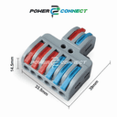 2 in 6 Out Compact Wire Joint Connector