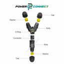 IP68 Y Type Waterproof Connectors