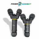 IP68 Y Type Waterproof Connectors