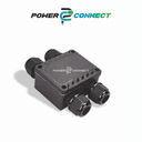 WATERPROOF H TYPE JUNCTION BOX WITH TRANSPARENT COVER