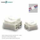 2 Way Push Fit Connector
