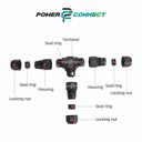 IP68 Waterproof Releasable T Connector