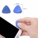 KE Triangle Plastic Pry Opening Tool for Electronics Disassembly Blue (Pack of 5)