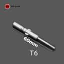 KE 802 Electric Screwdriver Bits Torx 6X60 T6 (Pack of 100)