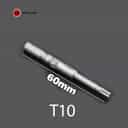 KE 802 Electric Screwdriver Bits Torx 6X60 T10 (Pack of 100)