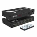 Shield Plus HDMI Switch 5 Port With Remote-Metal-4k- 30 Hz
