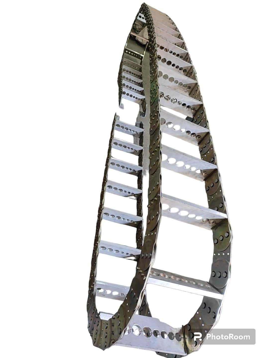 Drag Chain Aluminium Strips Open