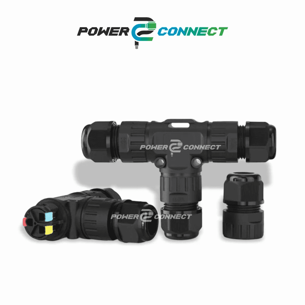 IP68 Waterproof Releasable T Connector