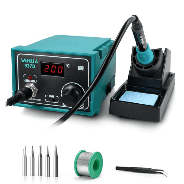 YIHUA 937D Constant Temperature Digital Display Soldering Station- Value Kit