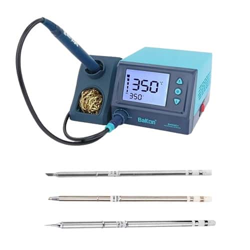 Bakon BK969D+ Soldering Station, 75W T12 with Sleep Feature -Value Kit