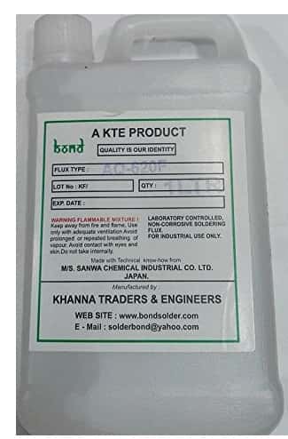 Bond AQ-620F Soldering Flux -1 Liter