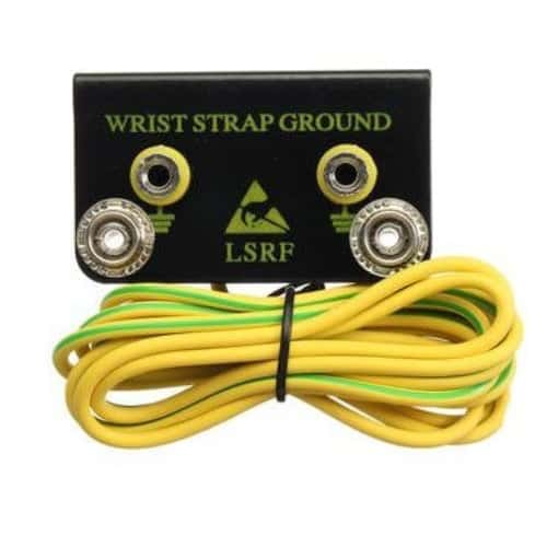 KE ESD Grounding Kit Anti-static Wrist Strap Belt Ground Connector with Cord