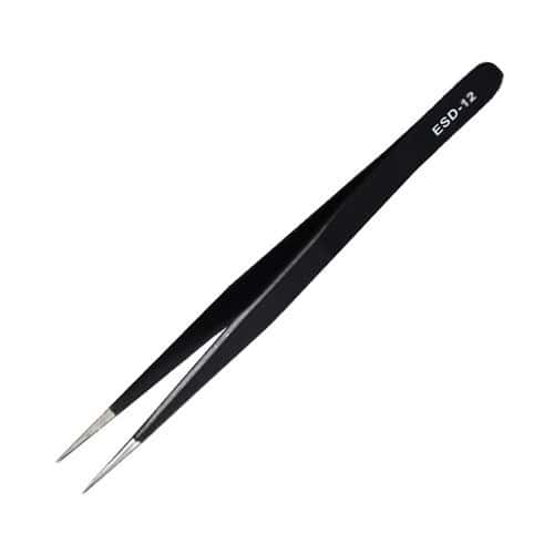 KE ESD-12 Stainless Tweezers