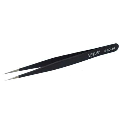 KE ESD-10 Stainless Tweezers