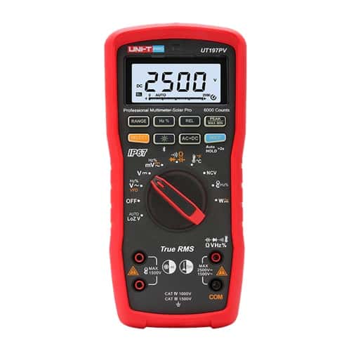 UNI-T UT197PV professional multimeter-solar pro