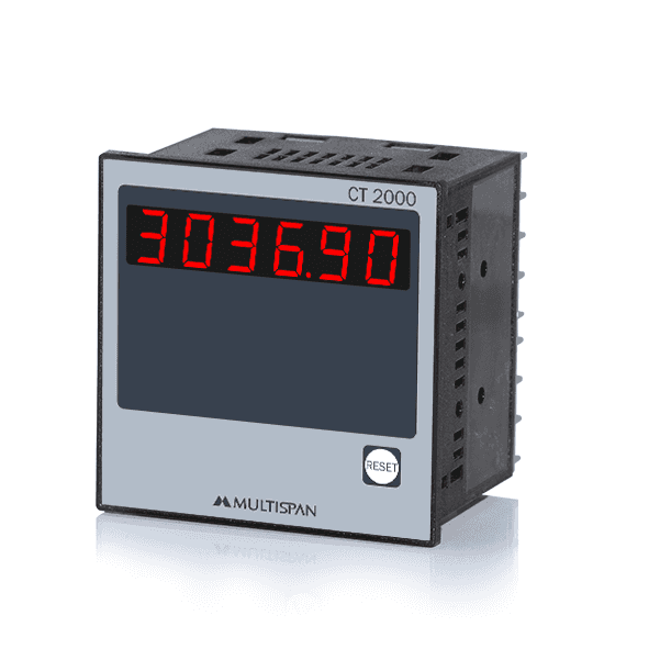 Multispan CT - 2000 Count Totalizer