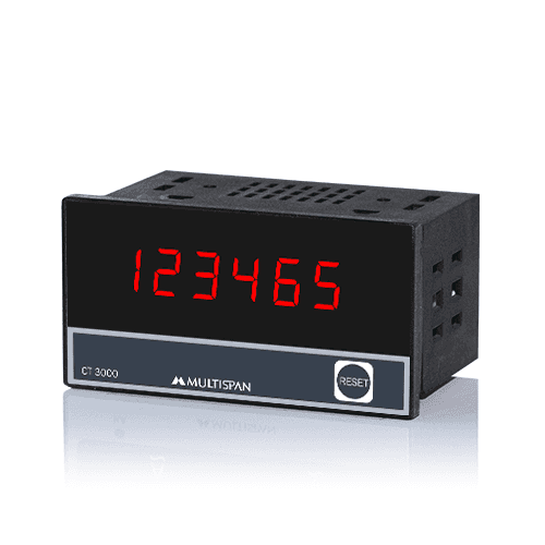 Multispan CT - 3000 Count Totalizer