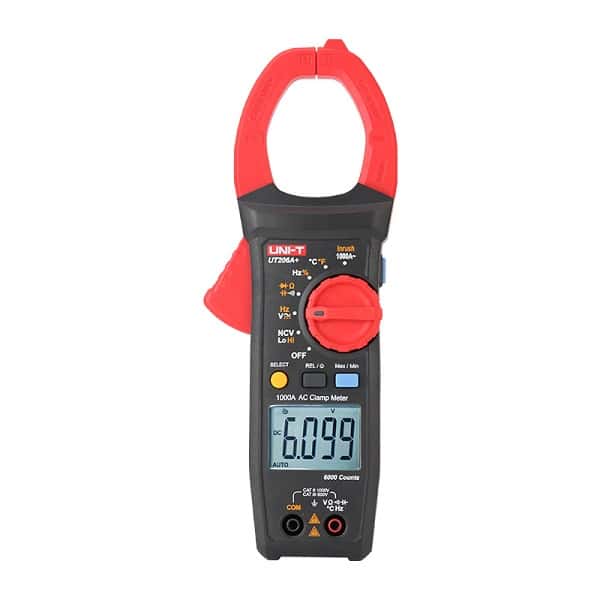 UNI-T UT206A+ Clamp Meter- 1000A AC- Inrush Measurement