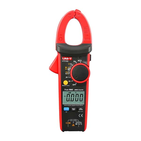 UNI-T UT216C True RMS Digital Clamp Meter- 600A AC/DC