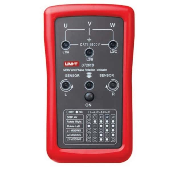 UNI-T UT261B Phase Sequence and Motor Rotation Indicator