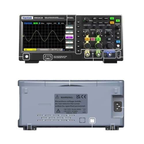 Hantek DSO2C20 Digital Oscilloscope 200MHz, 2 Channels