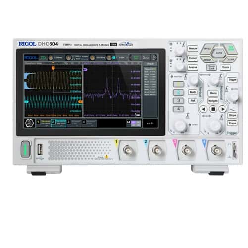 Rigol DHO804 Oscilloscope, 70 Mhz 4 Channels