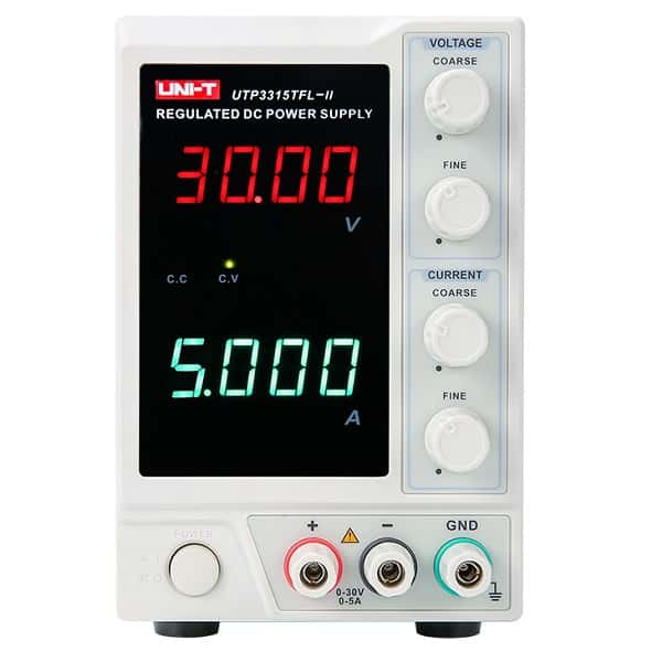 UNI-T UTP3315TFL-II DC Power Supply - 30V, 5A