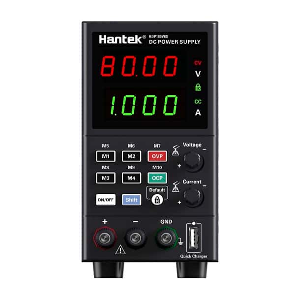 Hantek HDP180V8S Programmable DC Power Supply, 80V 8A