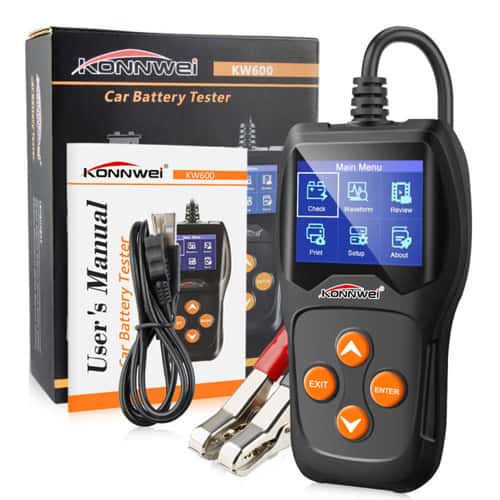 Konwwei KW600 Digital 12V Battery Tester