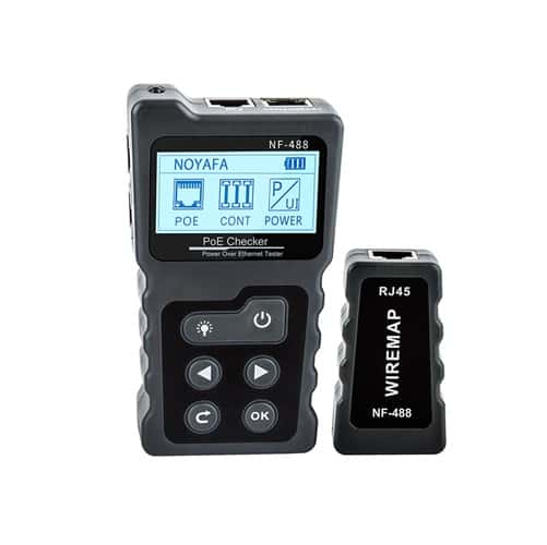 NOYAFA NF-488 Power over Ethernet (PoE) Checker Tester