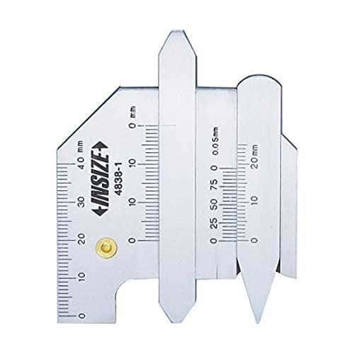Insize Welding Gage Stainless Steel 4838-1