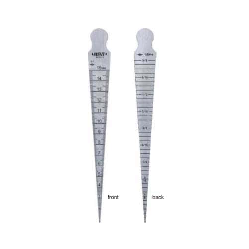 Insize Taper Gauge 4833-1 Range 0.8-15 mm