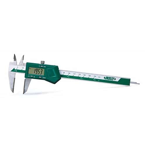 Insize Digital Calipers With Carbide Tipped Jaws - 1110-200B (0-200MM)