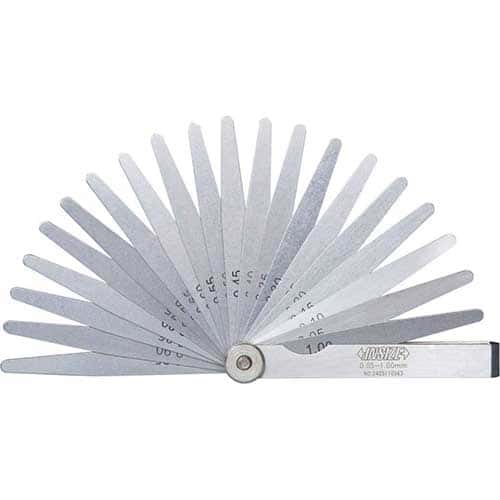 Insize 17 Blades Standard Feeler Gauge 4602-17