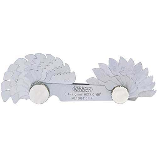 Insize 0.4-7 mm Pitch Gauge 4820-552