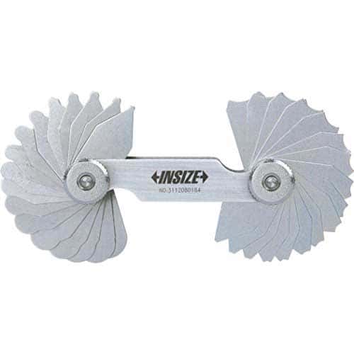 Insize 1-7 mm Radius Gauge 4801-17