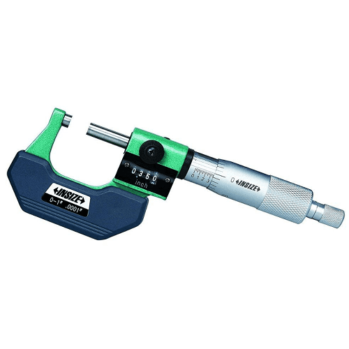 Insize Outside Micrometer (With Counter) - 3400-25 (0-25MM)