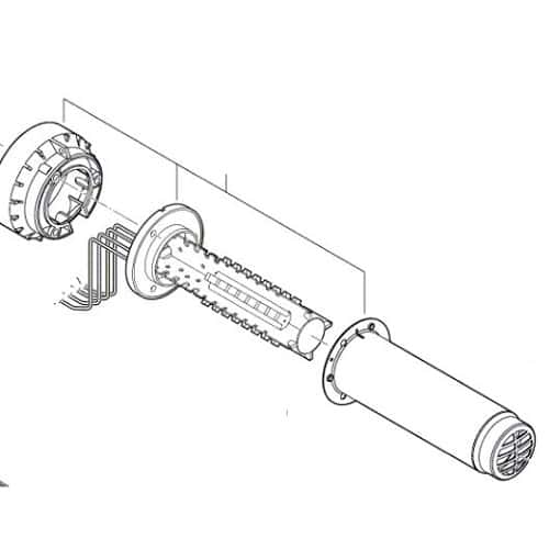 Bosch Heating Element GHG180