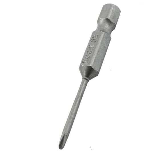 KE PH00 50mm x 2mm Electric Screwdriver Bit - 1/4 Hex- pack of 10