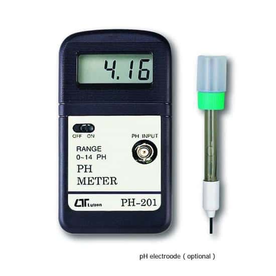 Lutron Lutron PH-201 PH Meter - Water Testing Meters