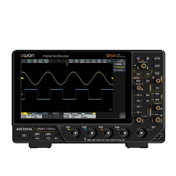 OWON OWON ADS3354A 350MHz (4CH) 12-bit Digital Oscilloscope - Oscilloscope