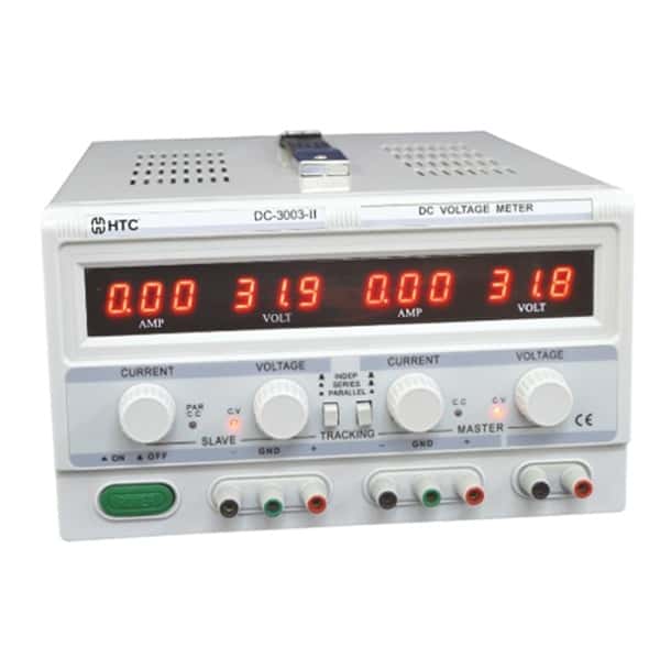 HTC Instruments HTC Instruments DC-3003-II 30V / 3A Dual Output DC Power Supply - Power Supply