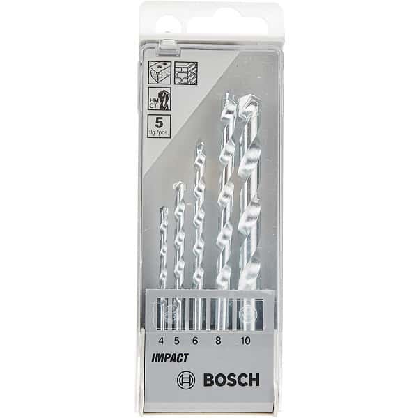 Bosch 2608590090 Masonry Drill Bit Set (5-Pieces)
