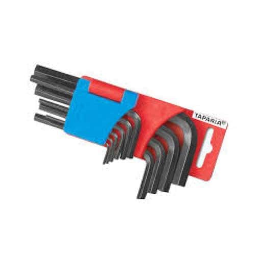 Taparia Taparia Allen Key Set 10 Pcs. (Inch) KBHI 10L - Allen Key