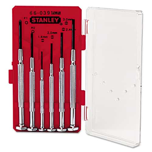 Stanley Precision Screwdriver Set 66-039
