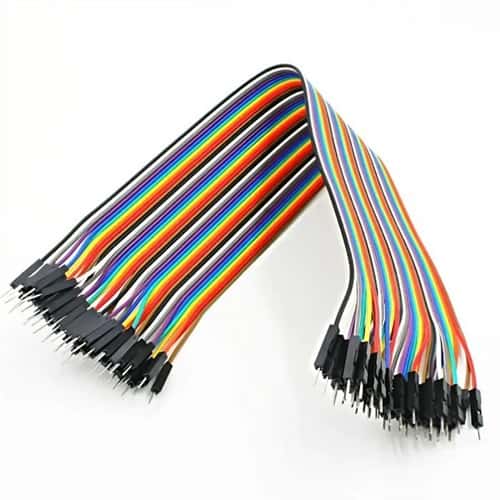 TWRobotics TWRobotics Male to Male Jumper Wires 40Pcs 20cm - Leads and connectors