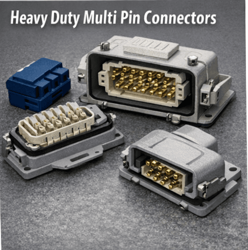 Heavy Duty Multi Pin Connectors
