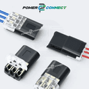 D3 Mutual Plug-In Type LED Dual 3 Pin Wire Quick Connector