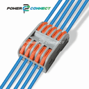 PCT-225 5 in 5 out Quick wire joint connector