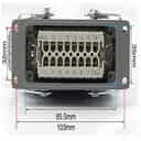 Multi Pin Heavy Duty Rectangular Connectors